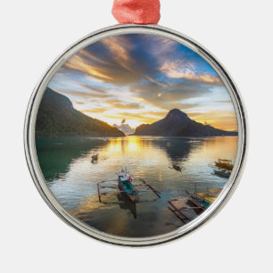 Zondag in El Nido Metalen Ornament