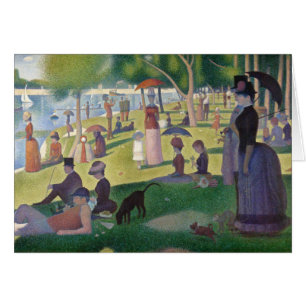 Zondag in La Grande Jatte Seurat Painting