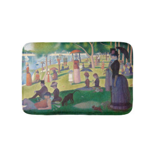 Zondag in La Grande Jatte Seurat Painting Badmat