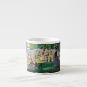 Zondag in La Grande Jatte Seurat Painting Espresso Kop