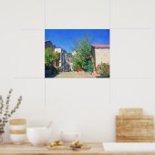 Zondag Jemin Moshe Uitzicht Jerusalem Israel Oil Poster (Keuken)