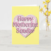 Zondag Kaart (Gele Bloem)