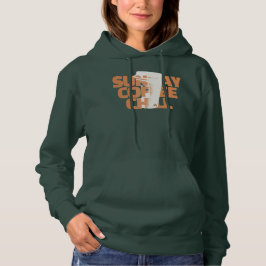 Zondag Koffie Chillen Grafisch Hoodie