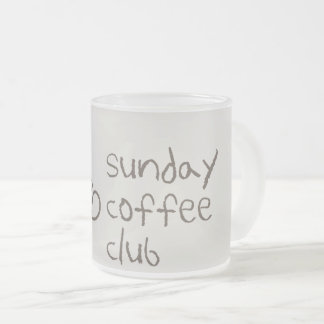 Zondag Koffieclub Mok | Gezellige Koffieliefhebber