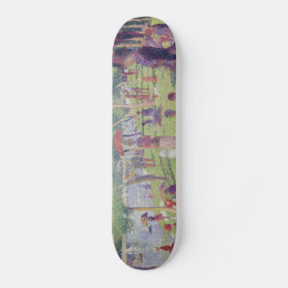 Zondag Middag Geïnspireerde Skateboard Deck Seurat