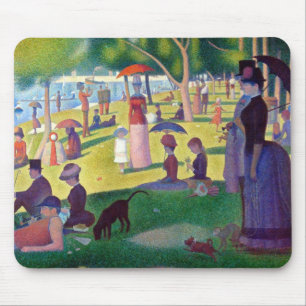 Zondag om 12.00 uur in La Grande Jatte door Seurat Muismat