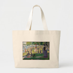 Zondag om 12.00 uur op het eiland La Grande Jatt Grote Tote Bag