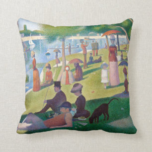 Zondag om 12.00 uur te La Grande Jatte, Seurat Kussen