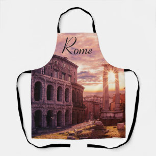 Zondag over het Colosseum van Rome in Rome Schort