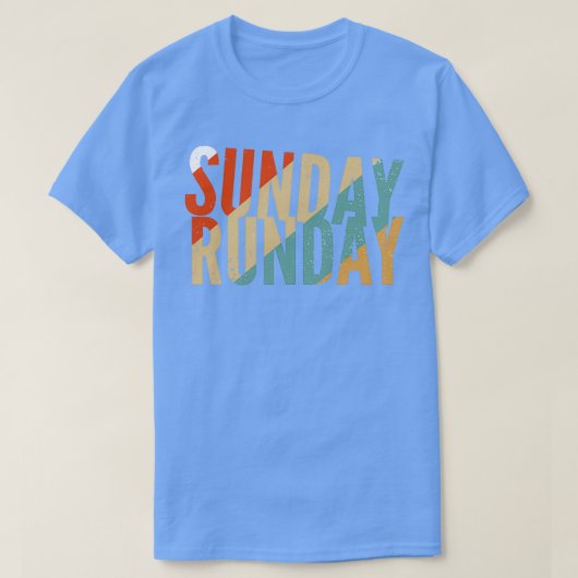 Zondag Runday 2 T-shirt (Design voorkant)