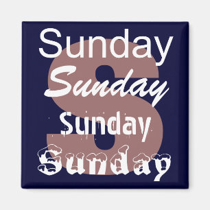 Zondag van de Week Magnet Magneet