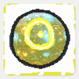 Zondag Vierkante Sticker