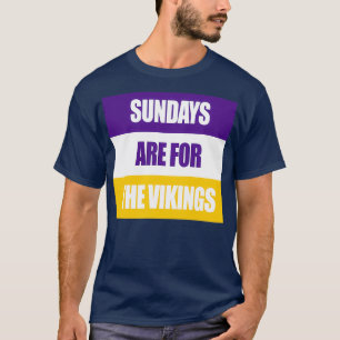 Zondag zijn de Vikingen 1 T-shirt