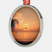 Zondag zomer metalen ornament (Links)