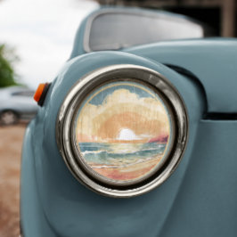 Zondag zomer sticker