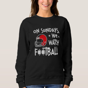 Zondagen kijken we naar American Football Lineman Trui