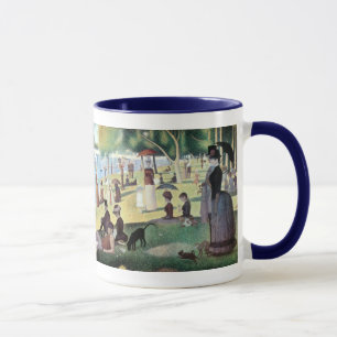 Zondagmiddag, eiland La Grande Jatte door Seurat Mok