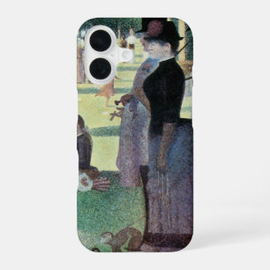 Zondagmiddag, Island La Grande Jatte door Seurat iPhone 16 Hoesje