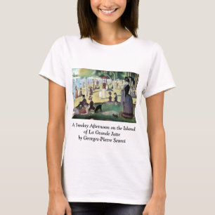 Zondagmiddag, Island La Grande Jatte door Seurat T-shirt