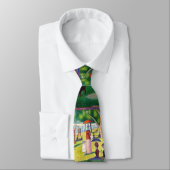 zondagmiddag op het eiland La Grande Jatte Stropdas (Gebonden)