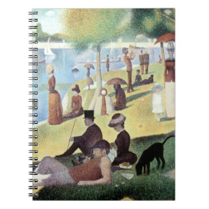 Zondagnamiddag op het eiland La Grande Jatte van S Notitieboek