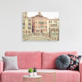 Zondagochtend in Venetië Canvas Afdruk (Insitu (Woonkamer))