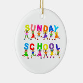 zondagsschool keramisch ornament (Rechts)