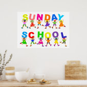 zondagsschool poster (Keuken)