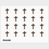 zonde ronde sticker (Vel)