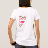 Zonder Art= EH-vrouwen T-shirt (Achterkant)