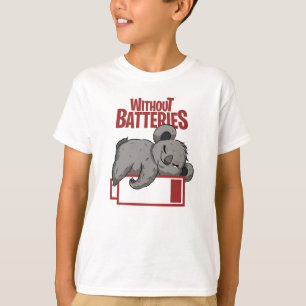 Zonder batterijen t-shirt