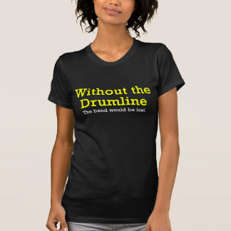 Zonder de Drumline Dames Donkere Thirt T-shirt