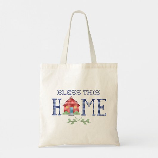 Zonder deze Home Canvas tas (Achterkant)