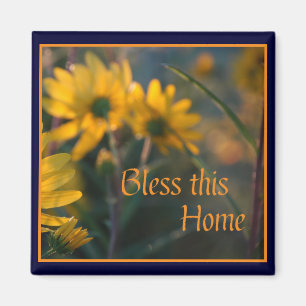 Zonder deze Thuismagnet~ Herfst Sunflower Magneet