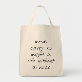 Zonder een Canvas tas van de Stem Grocery