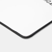 Zonder een spraakbureaumat bureaumat (Hoek)