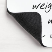 Zonder een stem Muismat (Hoek)