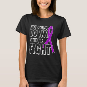 Zonder een strijd tegen Alzheimer's Awarene T-shirt