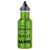 Zonder euphonium - band waterfles  (Rechts)