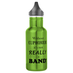 Zonder euphonium - band waterfles