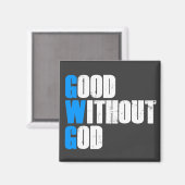 Zonder God Magneet (Voorkant / Achterkant)
