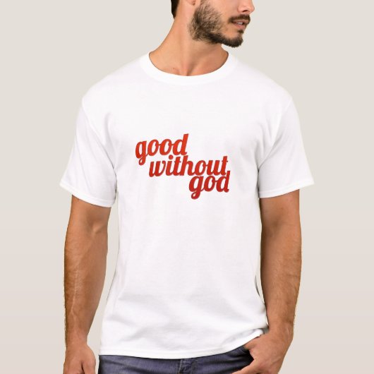 Zonder God T-shirt (Voorkant)