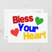 Zonder hart briefkaart (Voorkant / Achterkant)