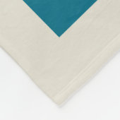 Zonder hart fleece deken (Hoek)