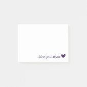 Zonder hart post-it® notes (Voorkant)