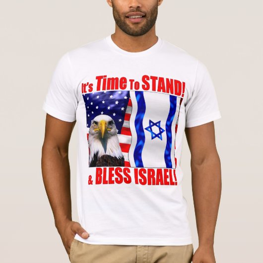 Zonder Israël T-shirt (Voorkant)
