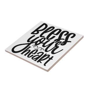 Zonder jouw hart tegeltje