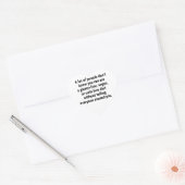 zonder karb hart sticker (Envelop)