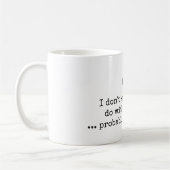 Zonder koffiegrap koffiemok (Links)