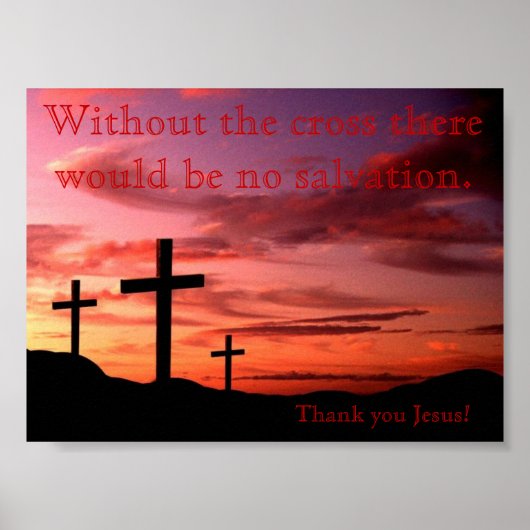 Zonder kruis poster (Voorkant)